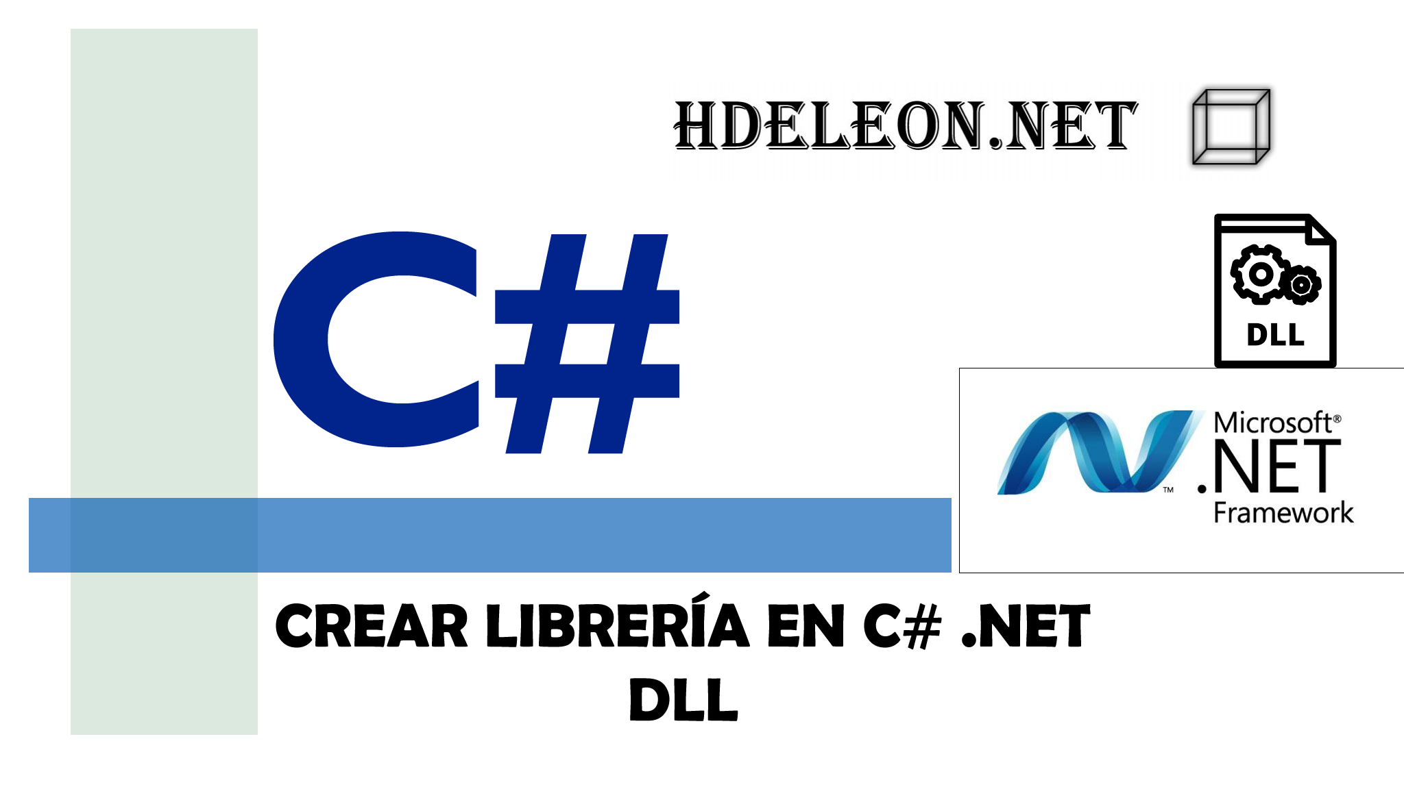 ¿Cómo crear una librería en C# .Net? | DLL
