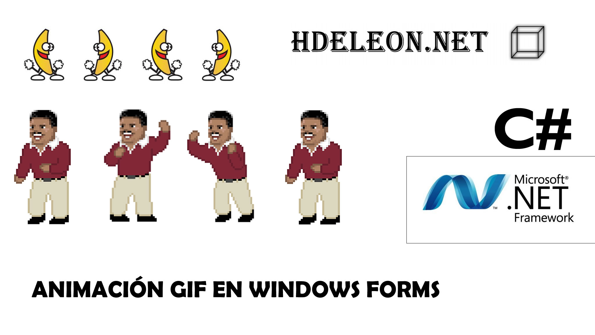 ¿Cómo cargar una imagen animada gif en windows forms?, Stop y Play, C# .Net