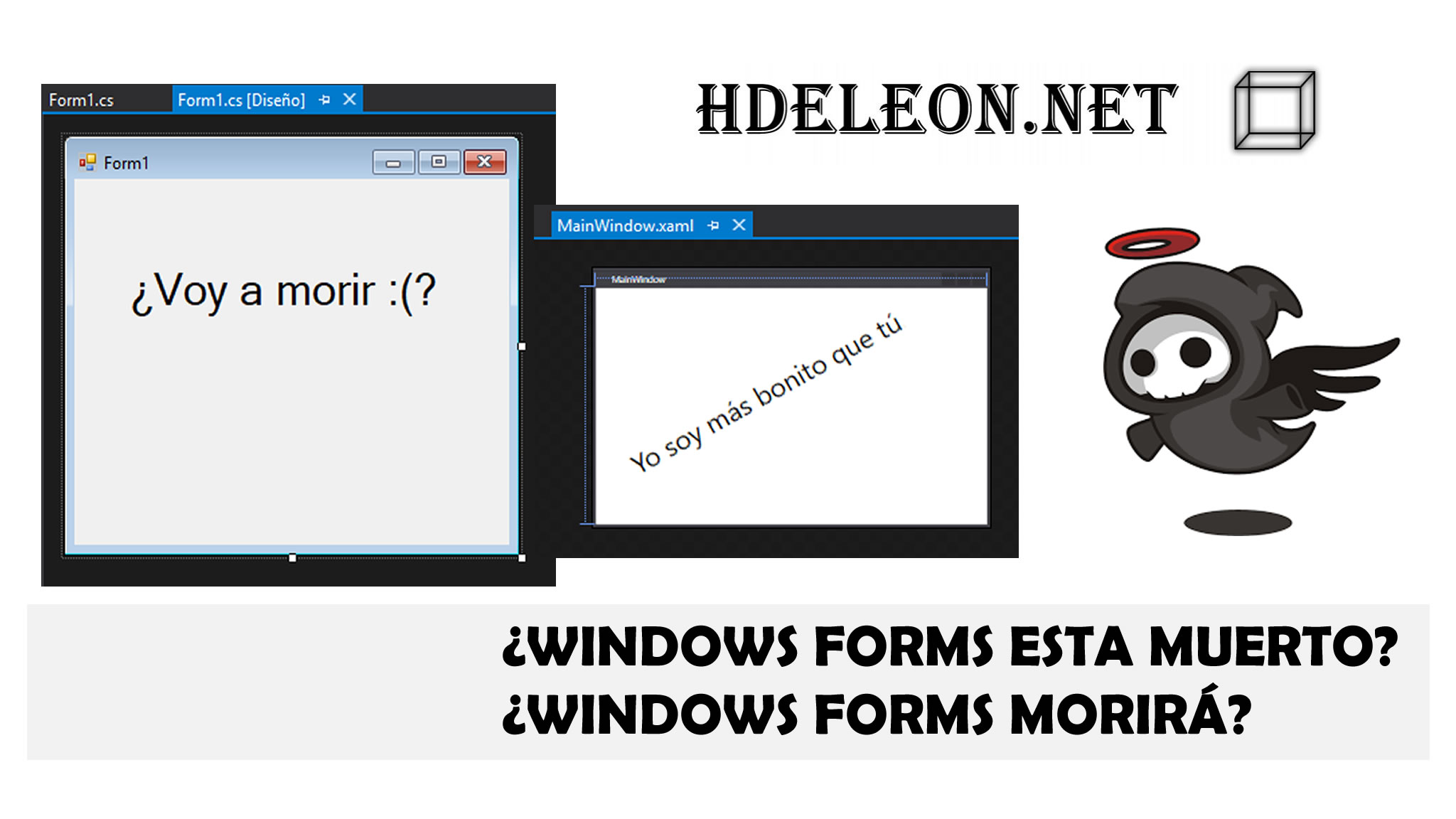 ¿Windows Forms está muerto?¿Windows Forms morirá?