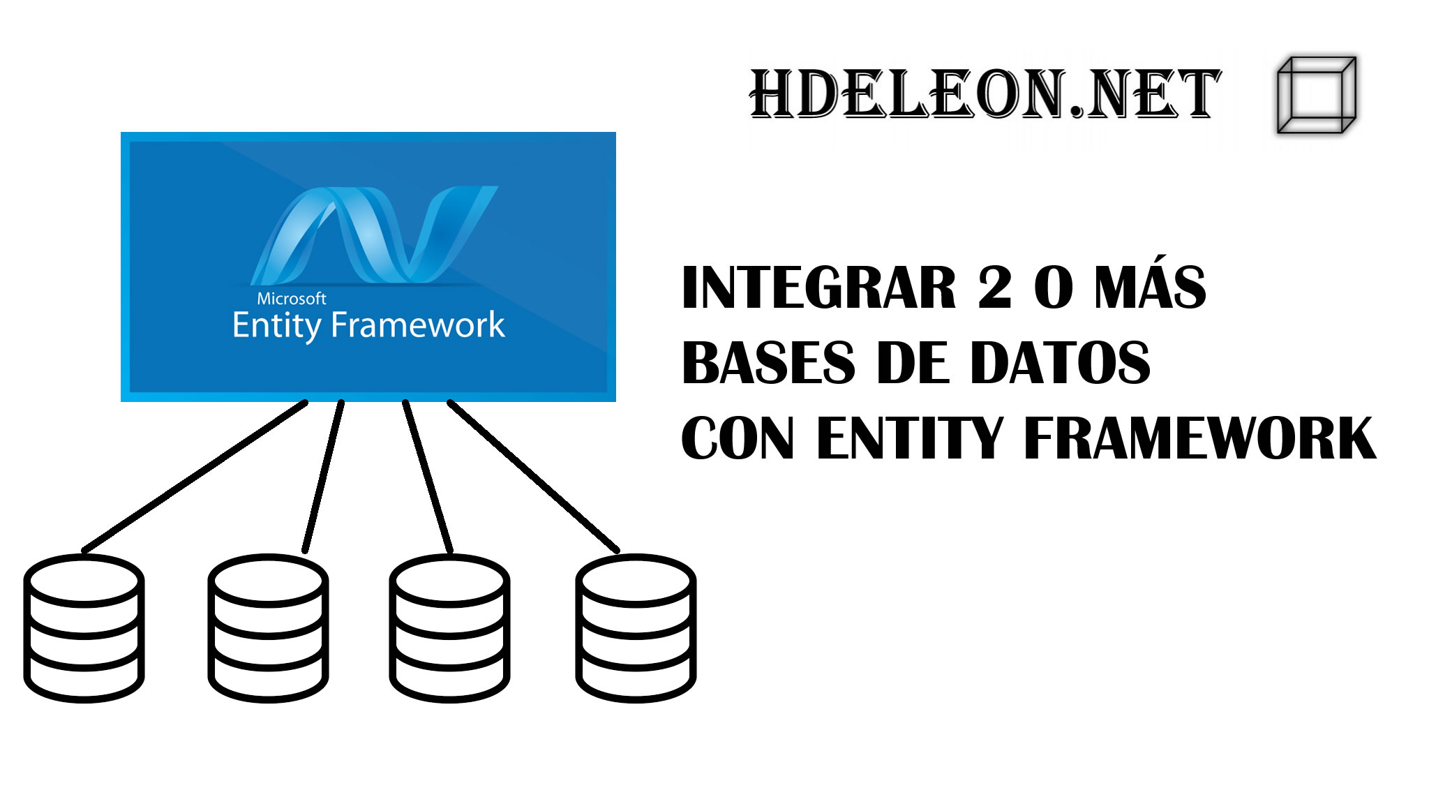 ¿Cómo utilizar Entity Framework con 2 o más bases de datos distintas?, C# .Net Visual Studio