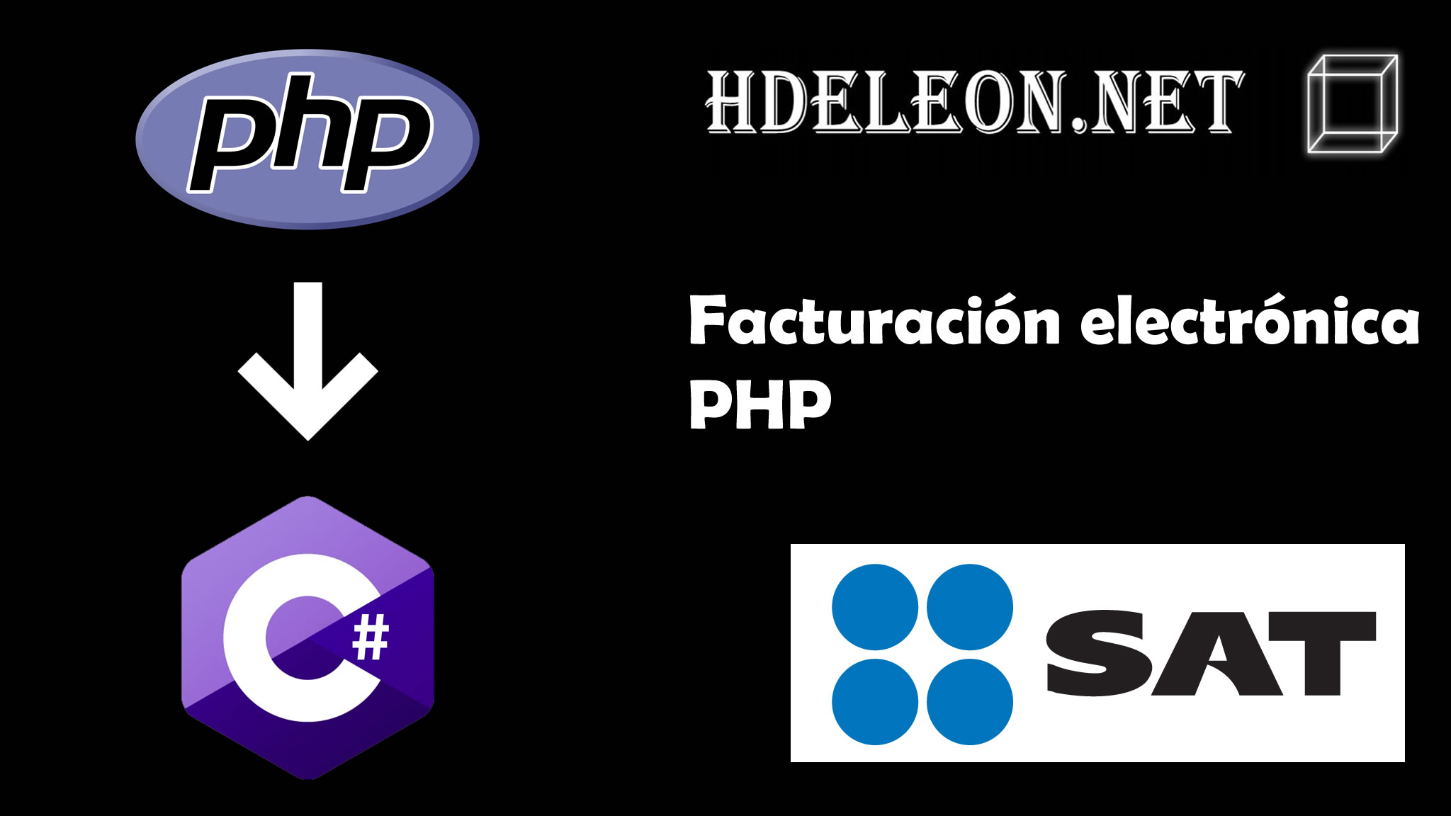 Crear la factura electrónica del SAT desde PHP, ejecutando C# .Net. XML, Sellado, Timbrado. Cfdi 3.3