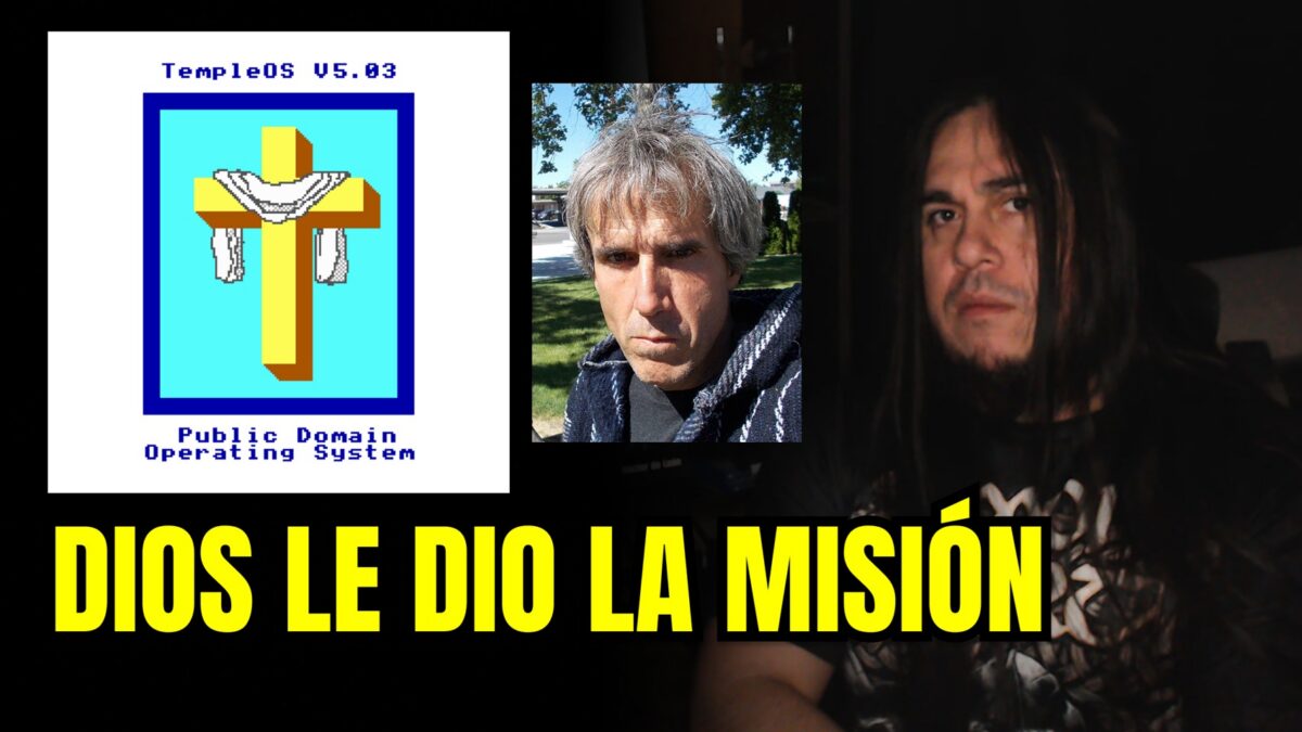 Terry A. Davis y TempleOS el sistema operativo ordenado por Dios